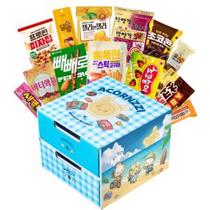 스낵24 빼빼로데이 아콘찌 2단 스낵박스 14p