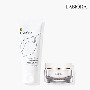 라비오라 레몬 워시오프 꿀팩 100g + 루티산 루테인 크림 50ml