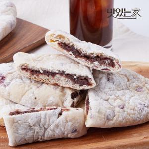 [부산 크림치즈빵맛집 아델라7]지리산함양팥 가득 크랜베리 크림치즈빵 4입