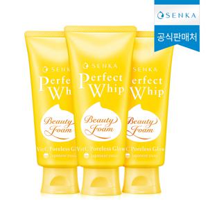 퍼펙트 휩 비타민C 포어리스 글로우 100g 3개