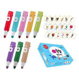 [어린이날  특집] 레인온펜(32G)+똑쟁낱말카드+[꾸물이10종포스터+사물스티커(탈것)+케이스+충전기+젠더]
