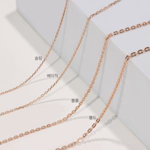 18K 첼시 체인 목걸이 0.2돈