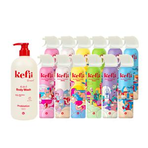 버블클렌저 200ml 6종 x 2세트 + 포인원 바디워시 1000ml 1개