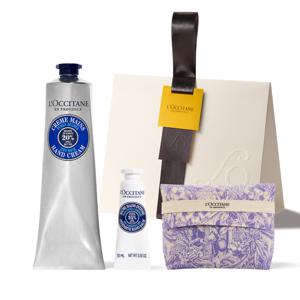 [롯데백화점](기프트) 시어 핸드크림 150ml 세트 (+파우치+미니핸드)
