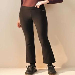 [닥스 골프 여성] [[24FW]] DNMU4F754BK [PREMIUM] 블랙 스트레치 밍크 기모 부츠컷 팬츠