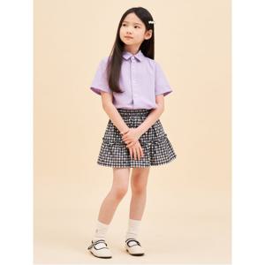 [30%OFF]모노그램 치마 레깅스 - 블랙