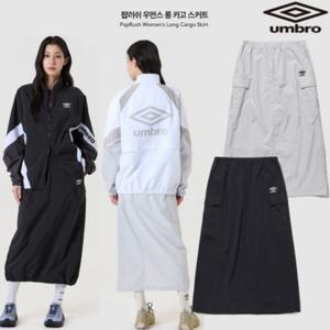 엄브로 팝러쉬 우먼스 롱 카고 스커트 UQ122CSK31