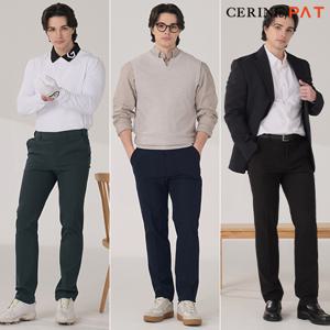 [CERINI by PAT] 남성 워셔블 릴렉스 팬츠 3종 세트 25s