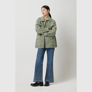 [Online Exclusive] 아웃 포켓 야상 점퍼_SAJP80531KA