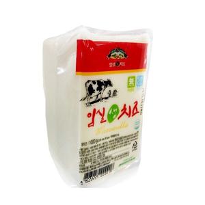 임실 생치즈 (피자치즈 블럭형) 1kg /임실치즈