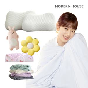 모던하우스 땅콩형 주니어 메모리폼 베개 2P세트 외 순면 모달 S/S키즈침구 모음전 베개커버/쿨패브릭 특가