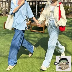 무료반품+(20%) 다온샵 한정수량 2개구매시 반바지증정/~7920원/텐셀진특가/빅사이즈~3XL/청바지/스판/밴딩