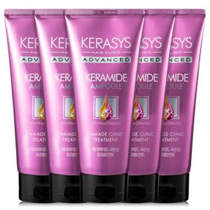 케라시스 케라마이드 헤어 트리트먼트 극손상 200ml x5