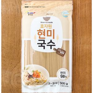 현미국수 (500g) 효자원 국내산 현미 글루텐프리