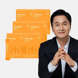 리포좀 비타민C 분말스틱 6박스 (총6개월분)(약사설계) 체내 흡수율UP 고함량 온가족 비타민 패션후르츠맛