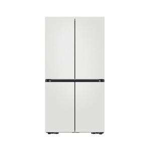 (삼성)삼성전자 비스포크 냉장고 RF90DG90124W 매트 멜로우 화이트 905L