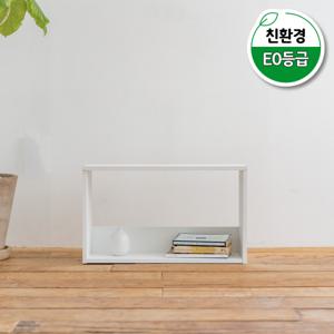 어울림가구 1단 600 국내생산 친환경 책장 수납장 거실장 책꽂이 장식장 공간박스 아기 교구장 낮은책장