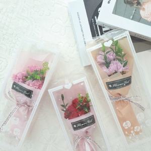 행사 카라엘 카네이션 비누꽃 꽃다발 선물상자포장 스승의날 어버이날 부모님선물 선생님선물 학교