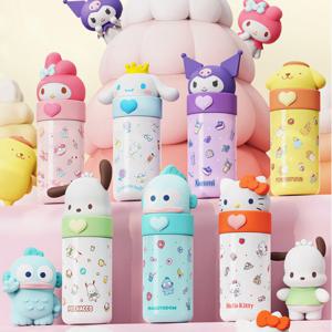 정품 1+1 산리오 피규어 텀블러 어린이 캐릭터 보온 보냉 물병 물컵 350ML SUS316 스테인리스