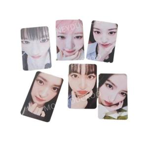 캐릭터/수집카드/아이브 얼빡 포카 포토 카드 사진 굿즈 원영 유진 레이 리즈 이서 가을
