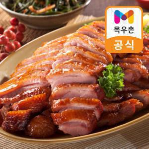(신선집중) 허브갈릭 훈제오리 슬라이스 210g x 6팩+소스 3봉 (떡갈비증정)