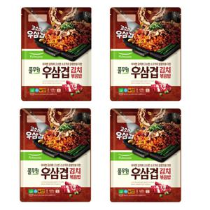 냉동 풀무원 풀무원 우삼겹 김치볶음밥 420g 2인분 4개