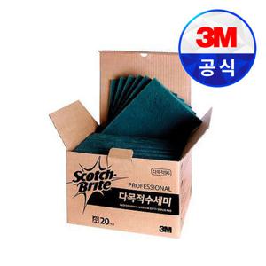 3M수세미 스카치브라이트 96 다목적 수세미 20입