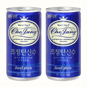 초정탄산수 플레인190mlx30캔/탄산수/음료수/음료