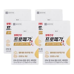 종근당건강 프로메가 알티지 오메가3 듀얼 4박스(240캡슐)