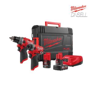 M12 FPP2A2-632X GEN3 충전 해머 전동드릴 임팩 드라이버 공구세트 본체+배터리2개+충전기+케이스 포함