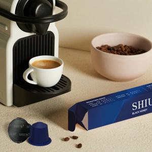 쉼커피 네스프레소 호환 캡슐커피 블랙허니 100캡슐 (4.8g x 100) 한잔의 쉼캡슐로 워라밸의 여유