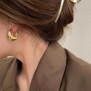 볼륨 원터치 귀걸이 볼드 데일리 주얼리