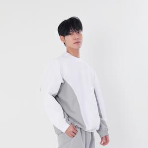 네오플레인 1+1 남성 봄옷 나일론 오버핏 라그랑 맨투맨 바람막이 남녀공용
