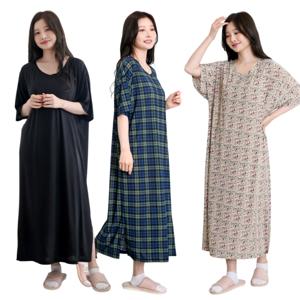 별별모아 여름 냉장고 오버핏 롱원피스잠옷 홈웨어원피스 빅사이즈 파자마