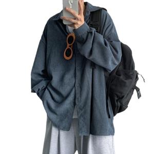 남성 캐주얼 셔츠 봄가을 고급 셔츠 코트