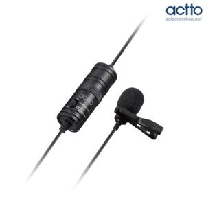 엑토 얼라이브 핀마이크 MIC-17/클립형/5.3m케이블
