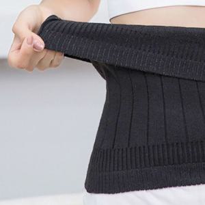털깔창 니트 밴딩 방한 기모 허리 보온 복대 DD 11342