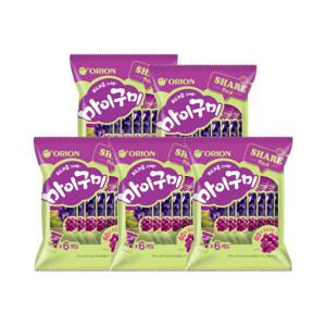 오리온 마이구미6p 포도 259.2g x 5개 / 대용량 아이간식