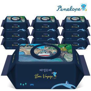 페넬로페 아기물티슈 본보야지 세느 캡형 70매X10팩