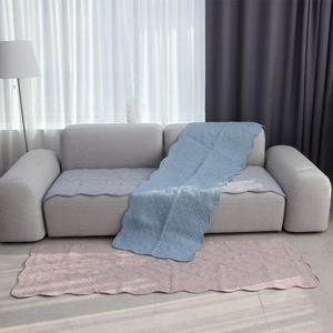 [리앤데코]순면 마조람 워싱 사계절 4인용 소파 쇼파패드 커버 (90x200cm)