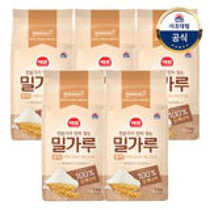 [사조대림] 중력밀가루1kg(당진) x5개