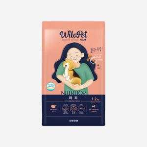 윌로펫 뉴트리탑 퍼피 1.2kg 강아지 소프트사료 강아지 사료