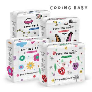 쿠잉 풀커버 베러업 밴드 팬티 기저귀 1박스(4팩)