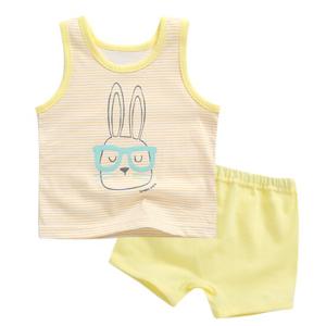 그린베베 국내생산 영유아용 여름 바니 편면내의(나시)