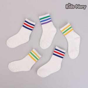제트삼선 유아동 양말/유아/아동/아기/신생아/키즈/여아/선물