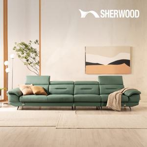 [쉐우드]라미아 6인 이태리 통가죽 천연면피 소가죽 기능성 소파