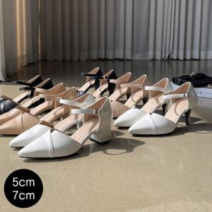 [바닐라슈] 렌트나 슬림 사선절개 메리제인 펌프스(5cm,7cm)