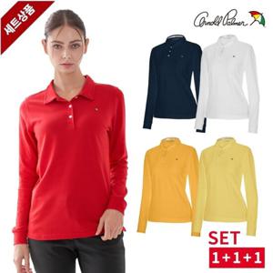 [아놀드파마]아놀드파마 여성 NEW 베이직 PK 카라티셔츠 3종세트