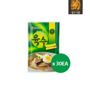 청수 맑은물 냉면 육수 동치미맛 300G 30팩