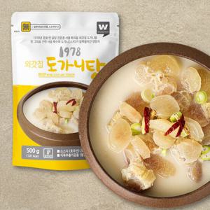 [외갓집] (실온) 진한 사골 육수 스지 1978 도가니탕 500g x 5팩